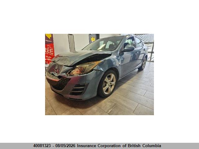 2010 Mazda 3 I მანქანა იყიდება აუქციონზე, vin: JM1BL1SFXA1176170, აუქციონის ნომერი: 40081323