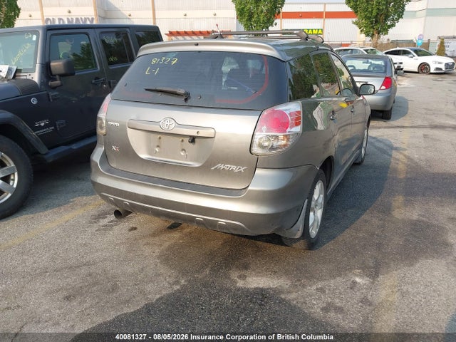 2005 Toyota Matrix Xr მანქანა იყიდება აუქციონზე, vin: 2T1KR32E45C886653, აუქციონის ნომერი: 40081327