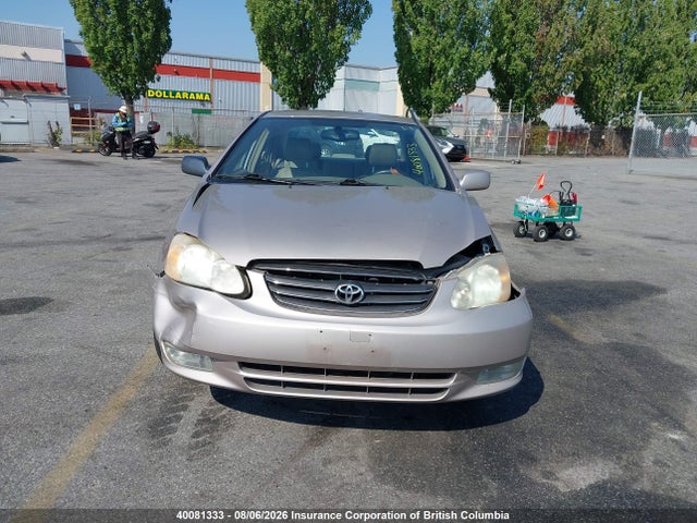 Продажа на аукционе авто 2003 Toyota Corolla Ce/le/s, vin: 2T1BR38E63C750674, номер лота: 40081333