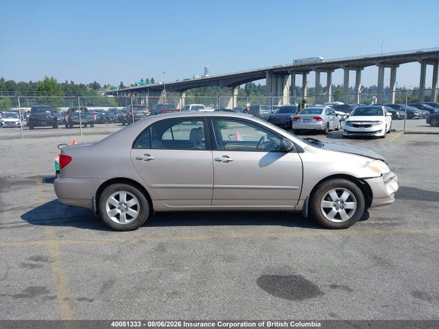 Продажа на аукционе авто 2003 Toyota Corolla Ce/le/s, vin: 2T1BR38E63C750674, номер лота: 40081333