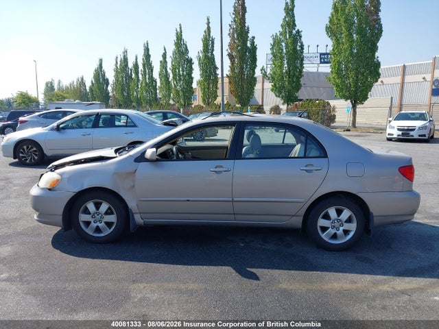 Продажа на аукционе авто 2003 Toyota Corolla Ce/le/s, vin: 2T1BR38E63C750674, номер лота: 40081333