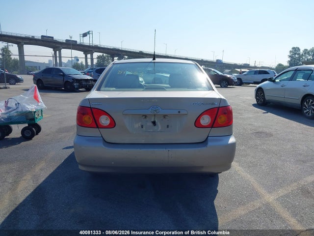 Продажа на аукционе авто 2003 Toyota Corolla Ce/le/s, vin: 2T1BR38E63C750674, номер лота: 40081333