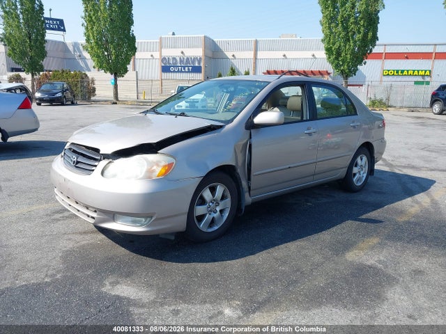 Продажа на аукционе авто 2003 Toyota Corolla Ce/le/s, vin: 2T1BR38E63C750674, номер лота: 40081333