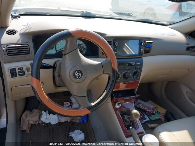 Продажа на аукционе авто 2003 Toyota Corolla Ce/le/s, vin: 2T1BR38E63C750674, номер лота: 40081333
