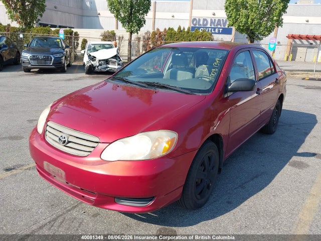 Продажа на аукционе авто 2004 Toyota Corolla Ce/le/s, vin: 2T1BR32E34C815586, номер лота: 40081349