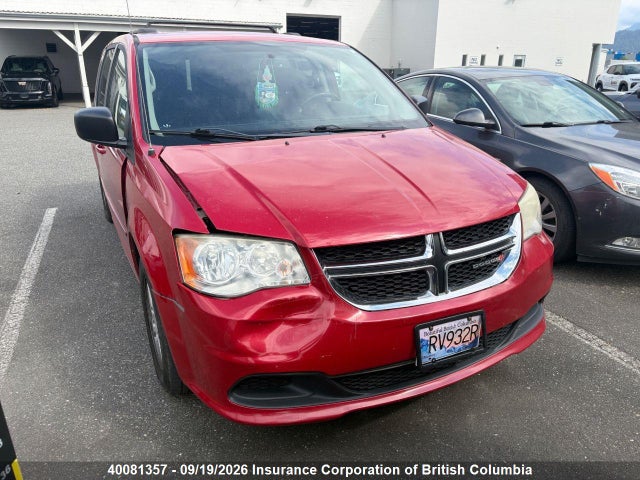 Auction sale of the 2012 Dodge Grand Caravan Se, vin: 2C4RDGBG9CR267873, lot number: 40081357