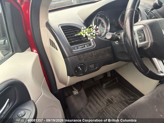 40081357 :رقم المزاد ، 2C4RDGBG9CR267873 vin ، 2012 Dodge Grand Caravan Se مزاد بيع