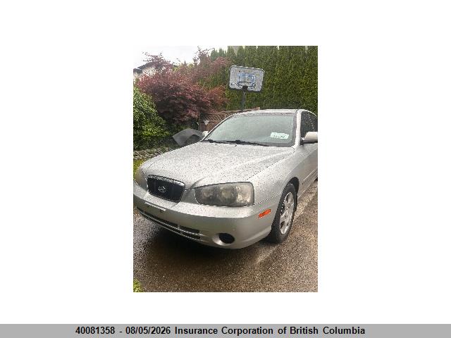 Aukcja sprzedaży 2002 Hyundai Elantra Gls/gt, vin: KMHDN45D02U313739, numer aukcji: 40081358