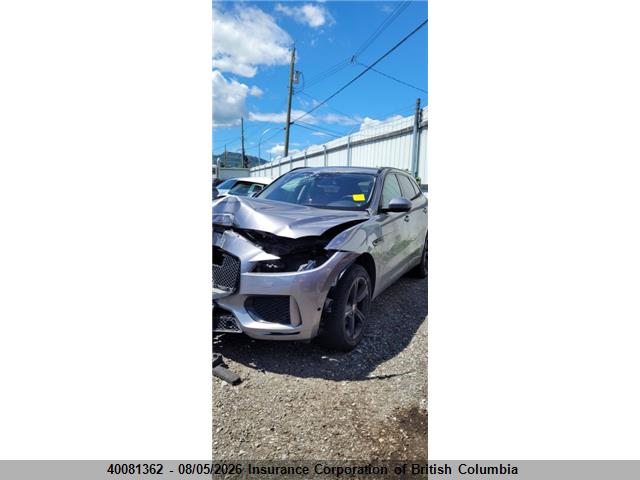 Jaguar F-pace Checkered Flag 2020 SADCP2FXXLA650854 Image 2