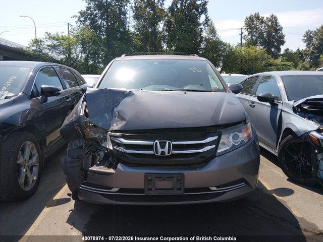 2016 Honda Odyssey Exl მანქანა იყიდება აუქციონზე, vin: 5FNRL5H65GB506164, აუქციონის ნომერი: 40078974