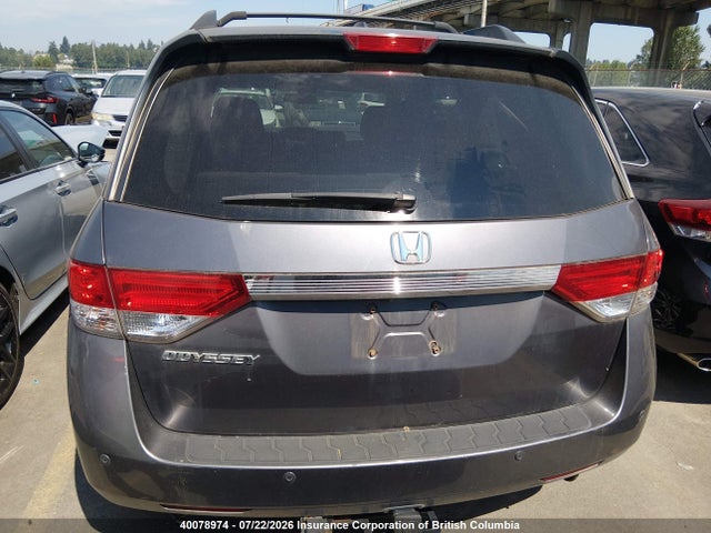 2016 Honda Odyssey Exl მანქანა იყიდება აუქციონზე, vin: 5FNRL5H65GB506164, აუქციონის ნომერი: 40078974