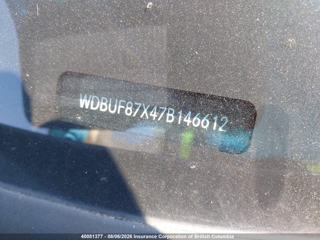 Продажа на аукционе авто 2007 Mercedes-benz E 350 4matic, vin: WDBUF87X47B146612, номер лота: 40081377
