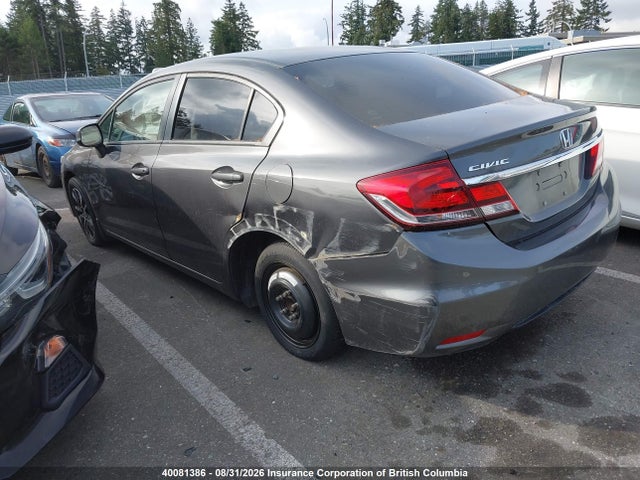 Продажа на аукционе авто 2013 Honda Civic, vin: 2HGFB2E56DH038713, номер лота: 40081386