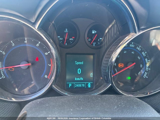 2011 Chevrolet Cruze მანქანა იყიდება აუქციონზე, vin: 1G1PH5S95B7143108, აუქციონის ნომერი: 40081388
