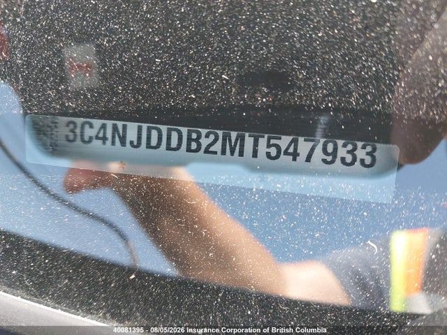 Продажа на аукционе авто 2021 Jeep Compass Trailhawk Elite, vin: 3C4NJDDB2MT547933, номер лота: 40081395