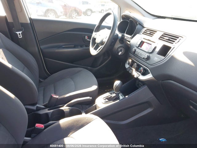 2014 Kia Rio Lx მანქანა იყიდება აუქციონზე, vin: KNADM5A33E6946056, აუქციონის ნომერი: 40081400
