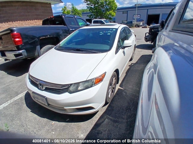 40081401 :رقم المزاد ، 2HGFB2F94CH002051 vin ، 2012 Honda Civic مزاد بيع