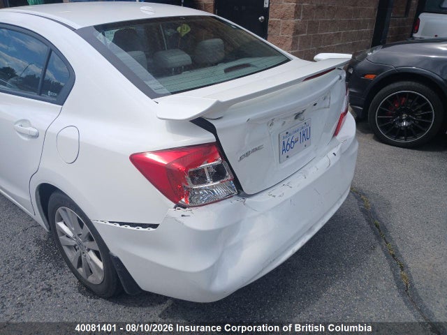 40081401 :رقم المزاد ، 2HGFB2F94CH002051 vin ، 2012 Honda Civic مزاد بيع
