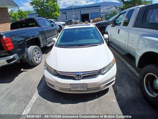 40081401 :رقم المزاد ، 2HGFB2F94CH002051 vin ، 2012 Honda Civic مزاد بيع