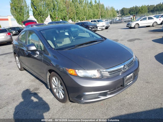 40081408 :رقم المزاد ، 2HGFB2F55CH007756 vin ، 2012 Honda Civic مزاد بيع