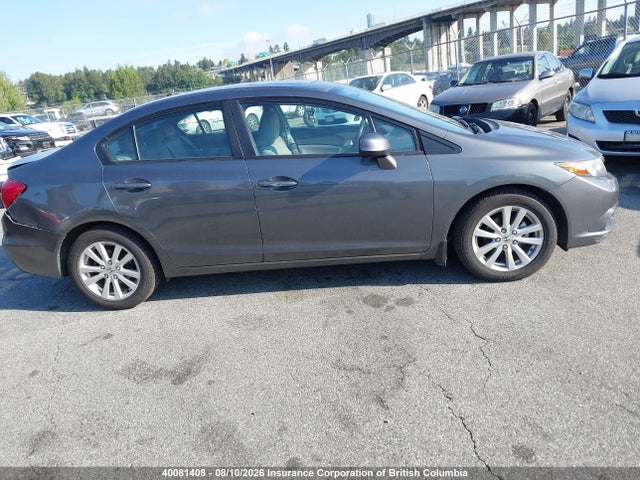 40081408 :رقم المزاد ، 2HGFB2F55CH007756 vin ، 2012 Honda Civic مزاد بيع