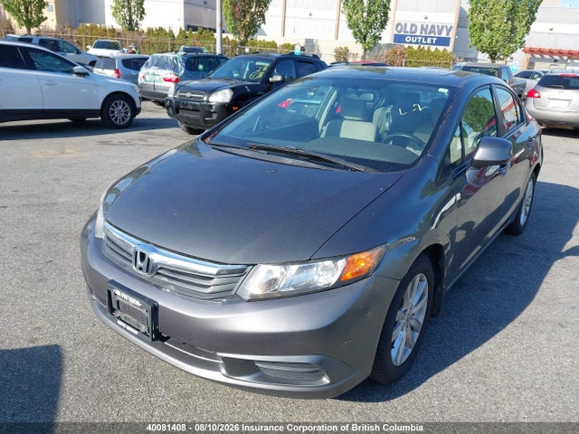 40081408 :رقم المزاد ، 2HGFB2F55CH007756 vin ، 2012 Honda Civic مزاد بيع