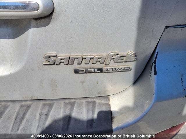 2007 Hyundai Santa Fe Gls მანქანა იყიდება აუქციონზე, vin: 5NMSH73E97H111223, აუქციონის ნომერი: 40081409