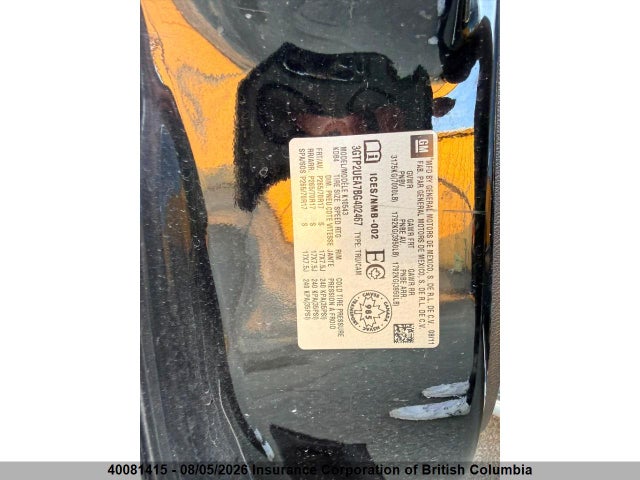 40081415 :رقم المزاد ، 3GTP2UEA7BG402467 vin ، 2011 Gmc Sierra K1500 Sl مزاد بيع