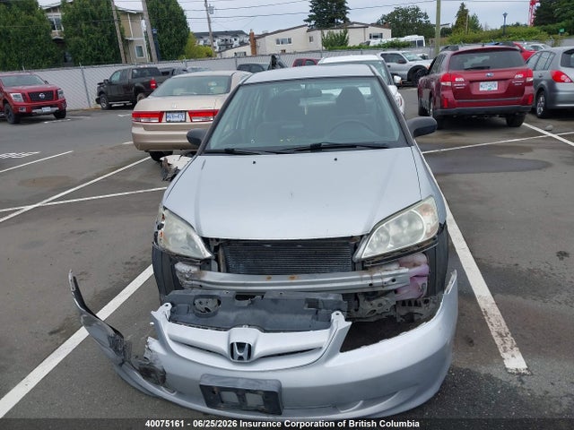 40075161 :رقم المزاد ، 2HGES164X4H923704 vin ، 2004 Honda Civic Dx مزاد بيع