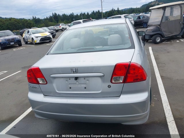 40075161 :رقم المزاد ، 2HGES164X4H923704 vin ، 2004 Honda Civic Dx مزاد بيع