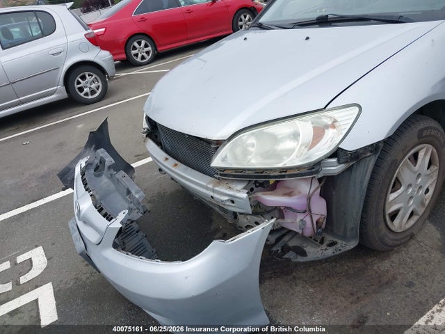 40075161 :رقم المزاد ، 2HGES164X4H923704 vin ، 2004 Honda Civic Dx مزاد بيع