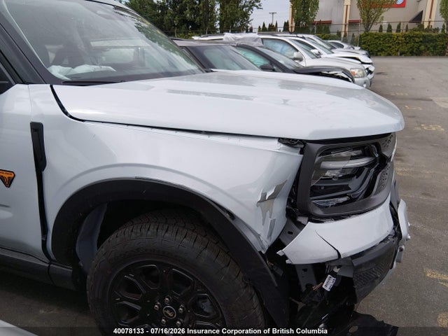 Aukcja sprzedaży 2026 Ford Bronco Sport Badlands, vin: 3FMCR9DA7TRE04861, numer aukcji: 40078133