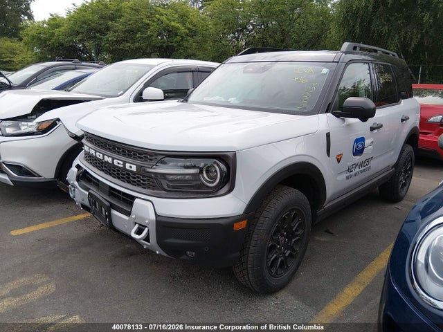Aukcja sprzedaży 2026 Ford Bronco Sport Badlands, vin: 3FMCR9DA7TRE04861, numer aukcji: 40078133
