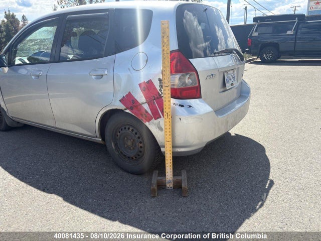 40081435 :رقم المزاد ، JHMGD38297S820231 vin ، 2007 Honda Fit مزاد بيع