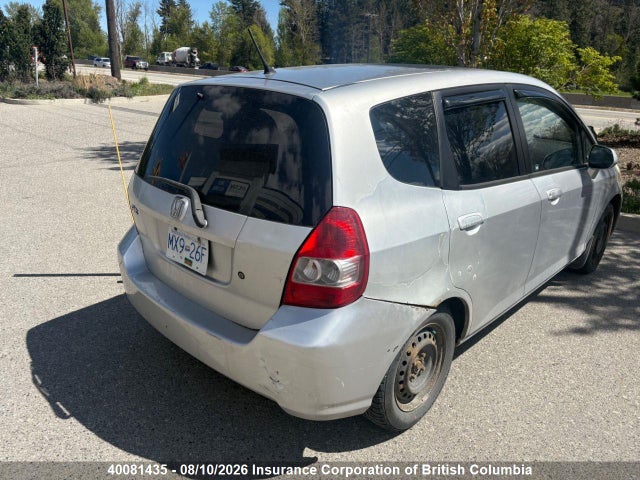 40081435 :رقم المزاد ، JHMGD38297S820231 vin ، 2007 Honda Fit مزاد بيع