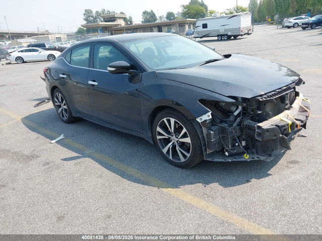 Продаж на аукціоні авто 2016 Nissan Maxima 3.5s/sv/sl/sr/plat, vin: 1N4AA6AP2GC446407, номер лоту: 40081438