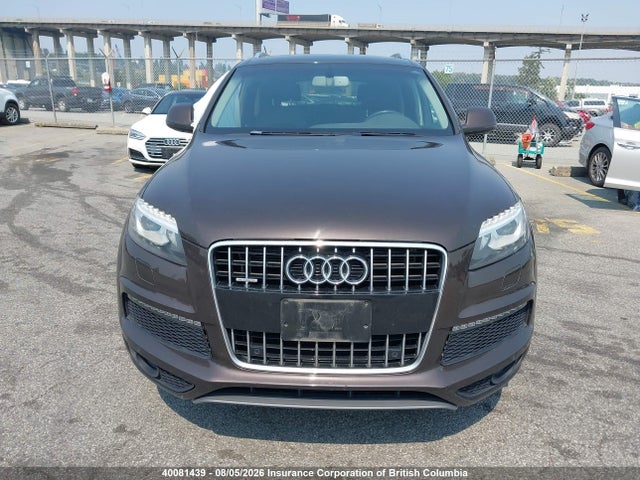 40081439 :رقم المزاد ، WA1MMCFE5BD002620 vin ، 2011 Audi Q7 مزاد بيع