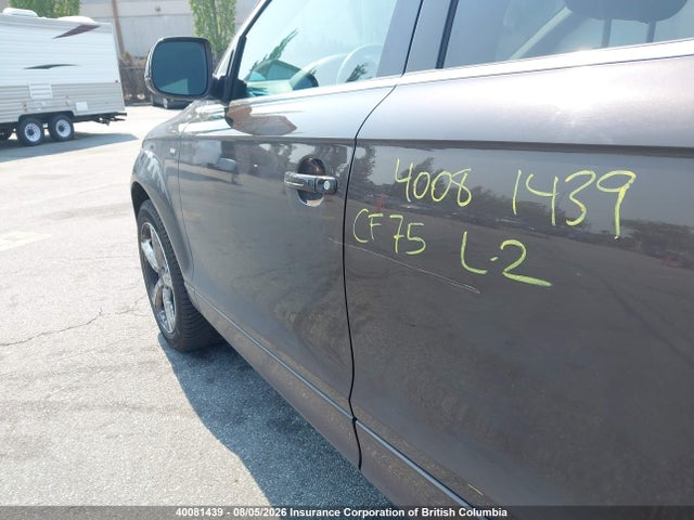 40081439 :رقم المزاد ، WA1MMCFE5BD002620 vin ، 2011 Audi Q7 مزاد بيع