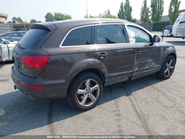 40081439 :رقم المزاد ، WA1MMCFE5BD002620 vin ، 2011 Audi Q7 مزاد بيع