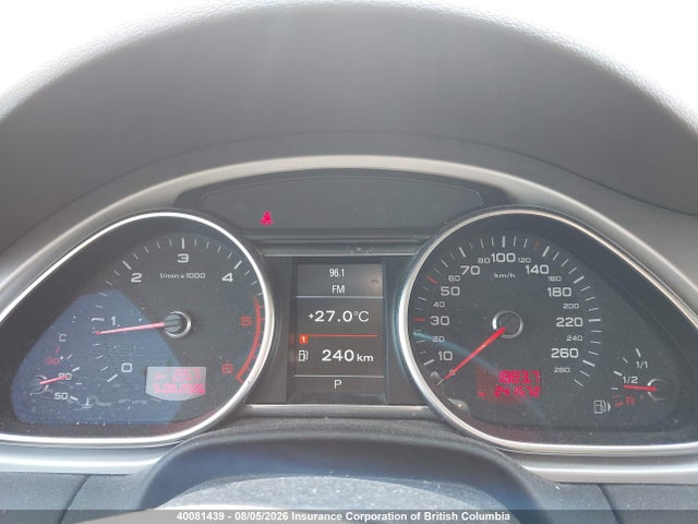 40081439 :رقم المزاد ، WA1MMCFE5BD002620 vin ، 2011 Audi Q7 مزاد بيع
