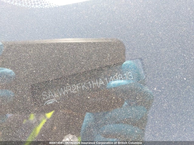 Aukcja sprzedaży 2017 Land Rover Range Rover Sport Hse, vin: SALWR2FK1HA149813, numer aukcji: 40081454