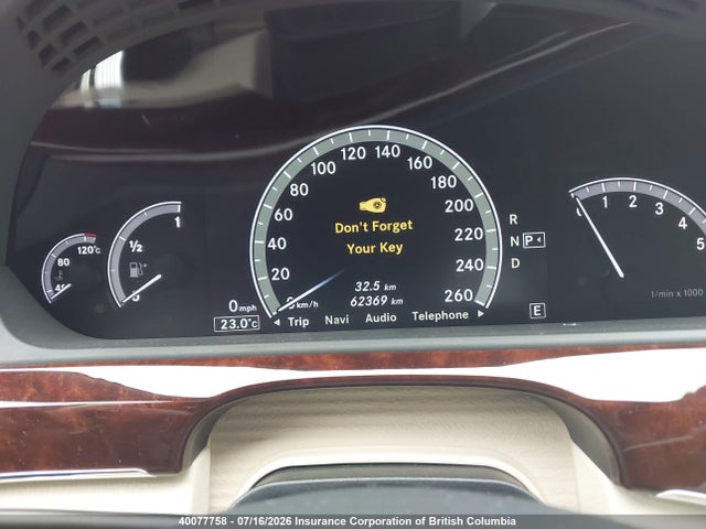Aukcja sprzedaży 2011 Mercedes-benz S 450 4matic, vin: WDDNF8EB2BA374741, numer aukcji: 40077758