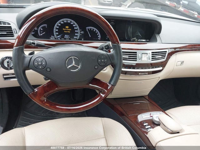 Aukcja sprzedaży 2011 Mercedes-benz S 450 4matic, vin: WDDNF8EB2BA374741, numer aukcji: 40077758