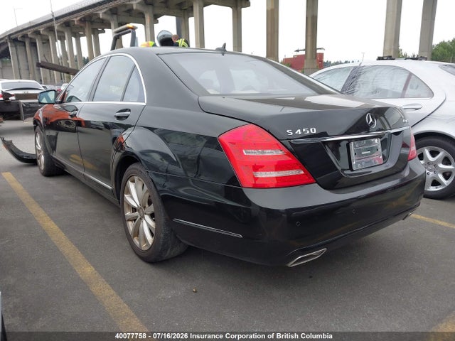 Aukcja sprzedaży 2011 Mercedes-benz S 450 4matic, vin: WDDNF8EB2BA374741, numer aukcji: 40077758