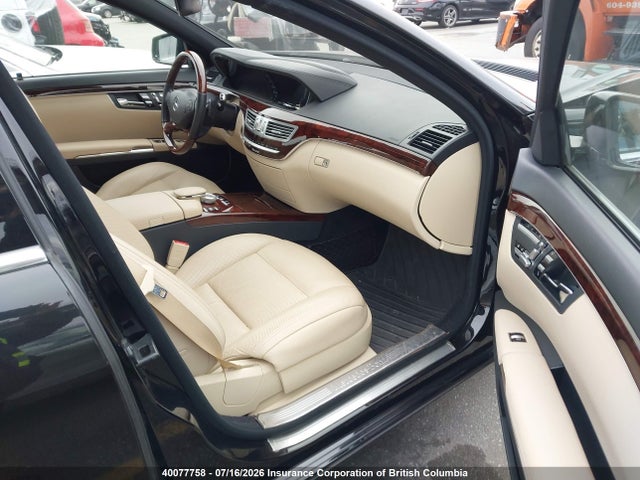 Aukcja sprzedaży 2011 Mercedes-benz S 450 4matic, vin: WDDNF8EB2BA374741, numer aukcji: 40077758