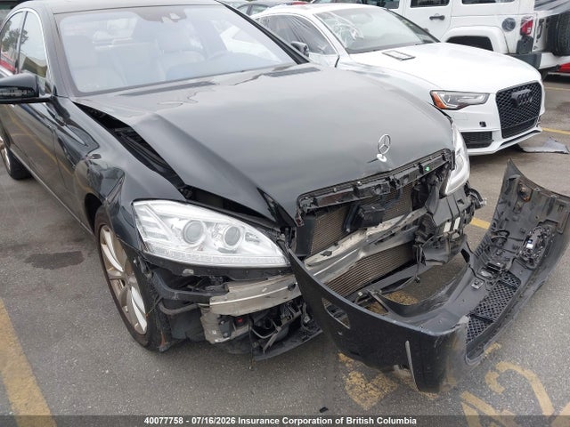 Aukcja sprzedaży 2011 Mercedes-benz S 450 4matic, vin: WDDNF8EB2BA374741, numer aukcji: 40077758