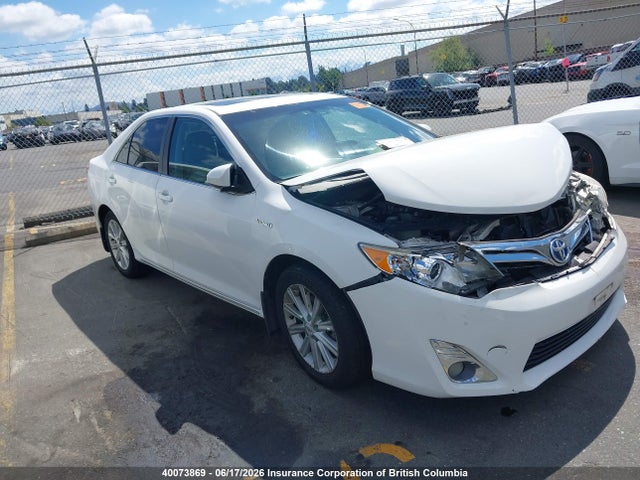 Продажа на аукционе авто 2012 Toyota Camry Hybrid/le/xle, vin: 4T1BD1FK6CU014943, номер лота: 40073869