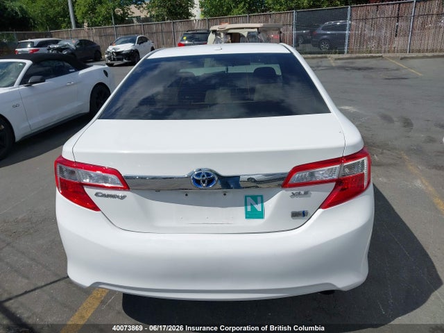 Продажа на аукционе авто 2012 Toyota Camry Hybrid/le/xle, vin: 4T1BD1FK6CU014943, номер лота: 40073869