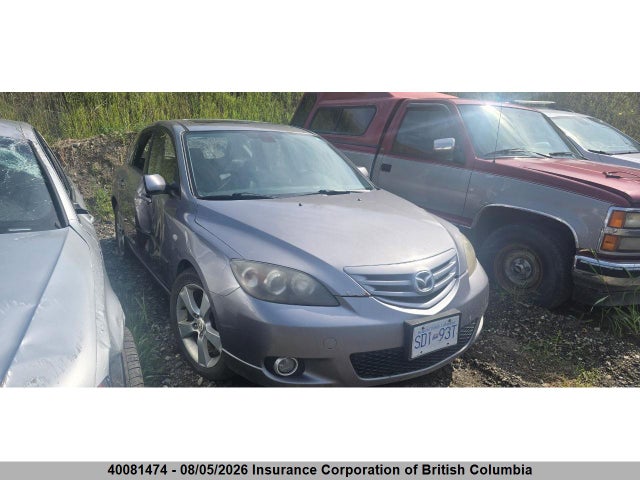 2006 Mazda 3 Hatchback მანქანა იყიდება აუქციონზე, vin: JM1BK143261437143, აუქციონის ნომერი: 40081474