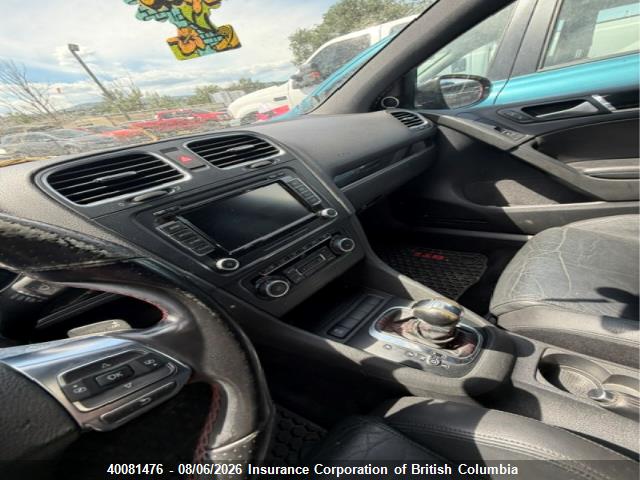 Aukcja sprzedaży 2011 Volkswagen Gti, vin: WVWHV7AJ9BW031378, numer aukcji: 40081476